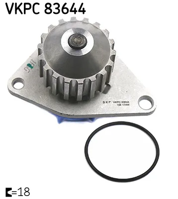 Водна помпа, охлаждане на двигателя SKF